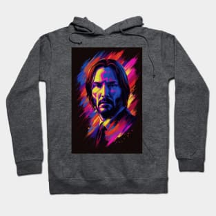 John Wick 4 Colorful Art Hoodie